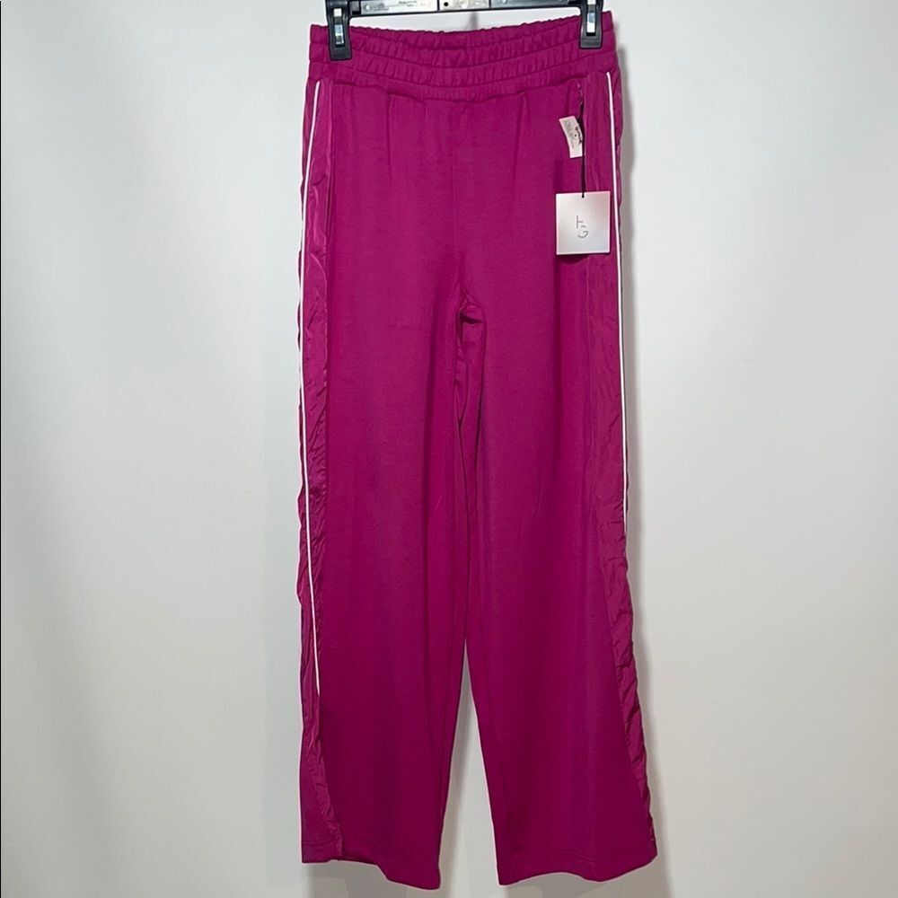 Happily Gray Pink Track Pants